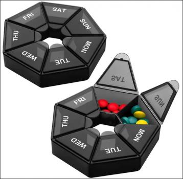 Vitamin - Pillen Dose 7 Tage